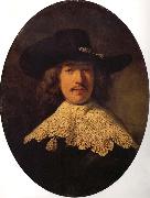REMBRANDT Harmenszoon van Rijn Young Man With a Moustache France oil painting artist